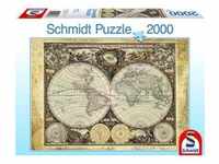 Historische Weltkarte (Puzzle)