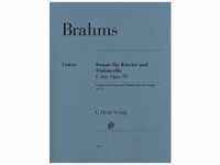 Sonate Für Klavier Und Violoncello F-Dur Opus 99 - Johannes Brahms, Kartoniert...