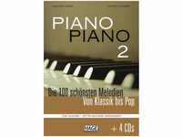 Piano Piano, mittelschwer arrangiert, m. 4 Audio-CDs.Bd.2 - Gerhard Kölbl,...
