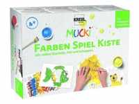 Mucki Farben Spiel Kiste "Wir Malen Stacheln, Fell Und Schuppen"