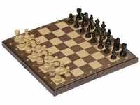 Magnetisches Schachspiel In Holzklappkassette (Spiel)