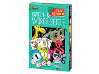 Spiele-Set Karten- Und Würfelspiele Für Kinder 115-Teilig In Bunt