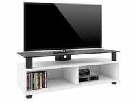 Vcm Tv Lowboard Fernsehschrank Clunis (Farbe: Weiß)