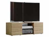 Vcm Holz Tv Lowboard Fernsehschrank Lowina (Farbe: Sonoma-Eiche, Größe: 115)