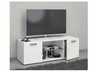 Vcm Holz Tv Lowboard Fernsehschrank Lowina (Farbe: Weiß, Größe: 115)