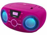 Tragbares Cd/Radio Mit Usb Pink