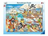 Ravensburger Kinderpuzzle - 06165 Angriff Der Piraten - Rahmenpuzzle Für Kinder Ab 4