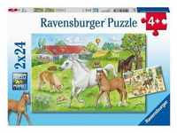Ravensburger Kinderpuzzle - 07833 Auf Dem Pferdehof - Puzzle Für Kinder Ab 4 Jahren,