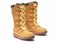 Timberland - Leder-Stiefel 8 In Lace Up Wp Gefüttert In Wheat, Gr.33