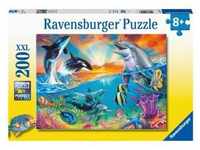 Ravensburger Kinderpuzzle - 12900 Ozeanbewohner - Unterwasser-Puzzle Für Kinder Ab 8