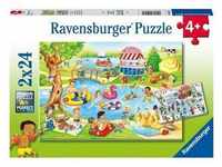 Ravensburger Kinderpuzzle - 05057 Freizeit Am See - Puzzle Für Kinder Ab 4 Jahren,