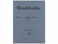 Variations Serieuses Op.54, Klavier - Felix Mendelssohn Bartholdy - Variations