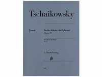 Sechs Stücke Für Klavier Op.19 - Peter Iljitsch Tschaikowsky - Sechs...