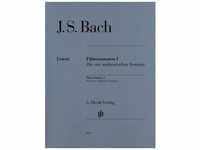 Johann Sebastian Bach - Flötensonaten Band I (Die Vier Authentischen Sonaten)...