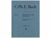 Flötenkonzert d-moll, Klavierauszug - Carl Philipp Emanuel Bach -...