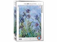 Eurographics Puzzle 1000 - Schwertlilien Von Claude Monet (Puzzle)