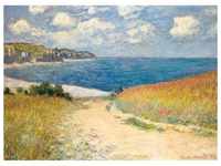 Strandweg zwischen Weizenfeldern von Claude Monet (Puzzle)