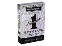 Waddingtons Of London Number 1 Playing Cards Platinum Deck (Spielkarten)