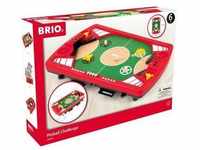 Brio Spiele 34019 Tischfußball-Flipper - Pinball Als Holzspielzeug Für Kinder -
