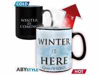 Abystyle - Game Of Thrones - Winter Is Here Thermoeffekt Tasse