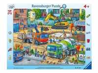 Ravensburger Kinderpuzzle - 05142 Auf Der Baustelle Ist Was Los! - Rahmenpuzzle Für