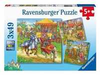 Ravensburger Kinderpuzzle - 05150 Ritterturnier Im Mittelalter - Puzzle Für Kinder