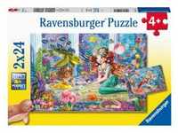 Ravensburger Kinderpuzzle - 05147 Zauberhafte Meerjungfrauen - Puzzle Für Kinder Ab