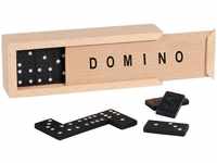 Dominospiel Im Holzkasten