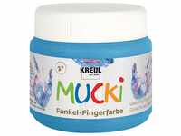 Funkel-Fingerfarbe Mucki®In Diamantenblau 150 Ml