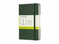 Moleskine Notizbuch, Pocket, A6, Blanko, Hard Cover, Myrtengrün - Moleskine,