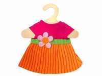 Puppenkleidung Kleid Maya (28-35Cm) In Orange/Pink
