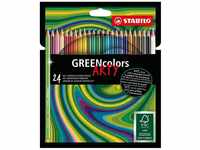 Buntstift Stabilo® Greencolors Arty 24Er-Pack