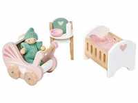 Puppenhaus-Möbel Kinderstube 7-Teilig