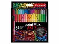 Filzstift Stabilo® Pointmax Arty Mit 32 Farben