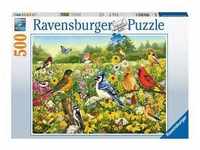 Puzzle Vogelwiese 500-Teilig