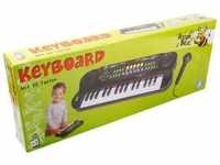 Boogie Bee Elektronisches Keyboard Mit Mikrofon, Länge 43 Cm