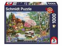 Schmidt Puzzle 1000 - Haus Am See (Puzzle)