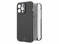 Black Rock Cover "360° Glass" Für Apple Iphone 14 Pro Max, Real Carbon