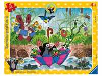 Ravensburger Kinderpuzzle - 05152 Badespaß Mit Freunden - Rahmenpuzzle Für Kinde