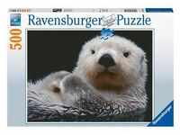 Ravensburger Puzzle - Süßer Kleiner Otter - 500 Teile Puzzle