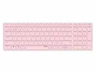 Rapoo Kabellose Multi-Mode-Tastatur "E9700m", Pink, Qwertz