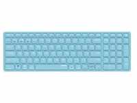 Rapoo Kabellose Multi-Mode-Tastatur "E9700m", Blau, Qwertz