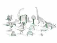 Bastelset Malen Und Stecken – Dinosaurier 13-Teilig