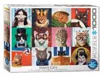 Puzzle Funny Cats 1000 Teile