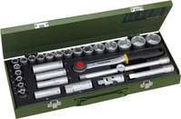 Proxxon 23000, Proxxon Steckschl&uuml;sselsatz 1/2" 8-34mm 29-tlg. 23000 Knarrenkasten