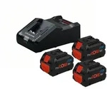 Akku-Starter-Set ProCore 18V 8.0 Ah (3 St&uuml;ck) inkl. Schnellladeger&auml;t