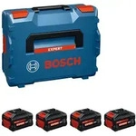 Akkupack EXBA18V-55 &ndash; 5,5 Ah (4 St&uuml;ck) in L-BOXX 136