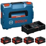 Akku-Starter-Set 2x EXBA18V-55 Akku & 2x EXBA18V-80 und EXAL18V2-320