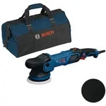 Winkelpolierer GPX9-125S mit Schwamm 130 mm in Werkzeugtasche