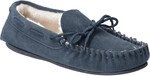 Hush Puppies Womens Allie Wildleder Kunstfell gef&uuml;ttert kuschelige Hausschuhe